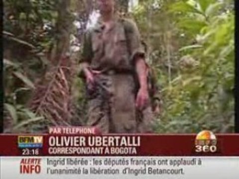 Les Images de L'hélicoptere de ingrid Betancourt