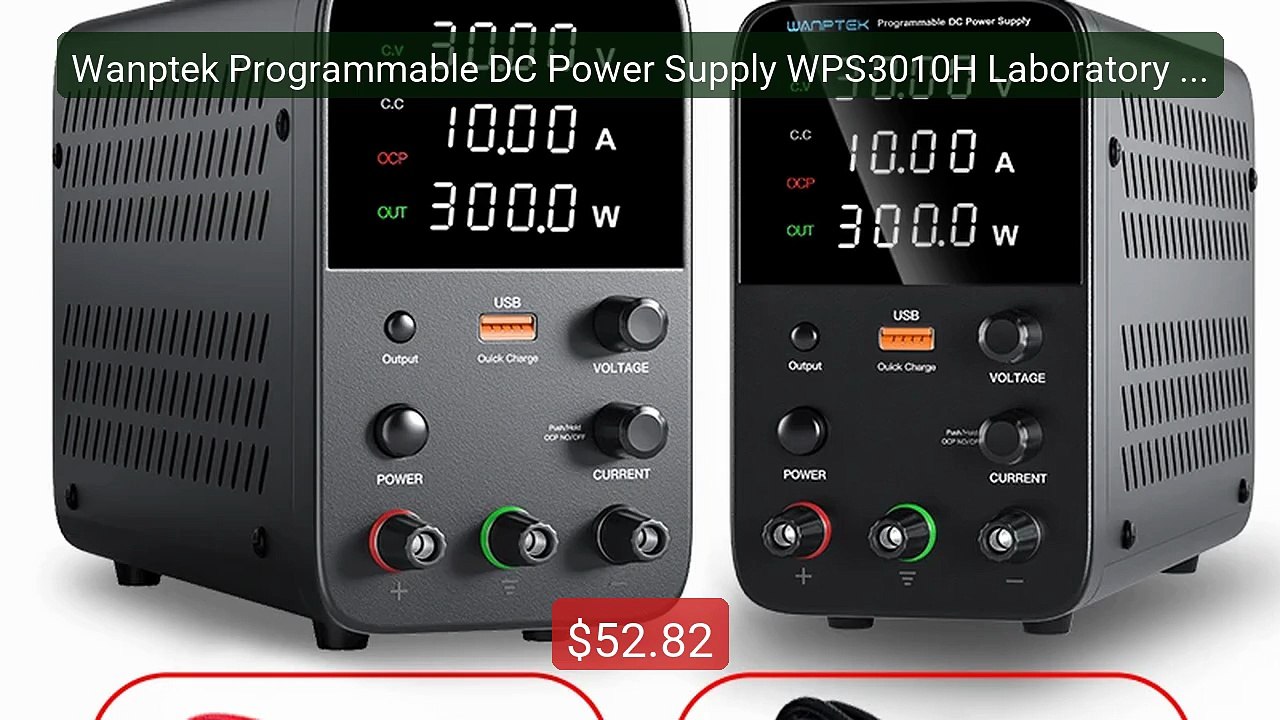 Wanptek Programmable DC Power Supply WPS3010H Laboratory Maint... -- Best Buy 2026 | Great Quality!