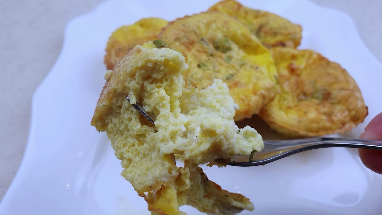 Quark kuchen, Quark muffin zum Frühstück in 5 Minuten, wie man Muffin, DIY, Untertitel kocht.