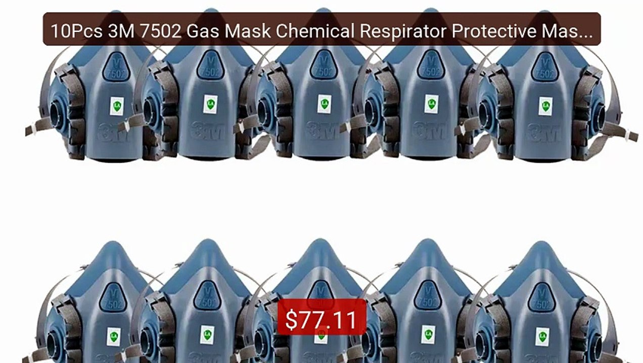 10Pcs 3M 7502 Gas Mask Chemical Respirator Protective Mask Industr... -- Best Deal 2026 | Shop Now!