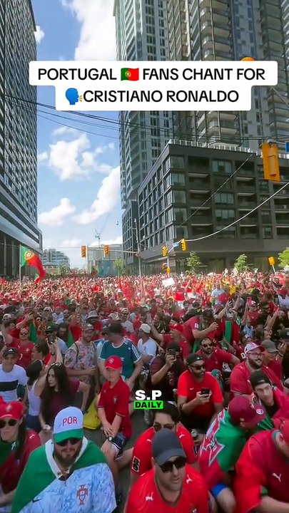 RONALDO FANS GIVING CITY FOR FIFA WORLD CUP