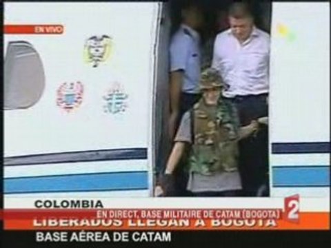 Libération d'Ingrid Betancourt