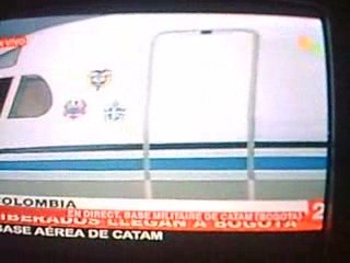 Ingrid Betancourt libérée