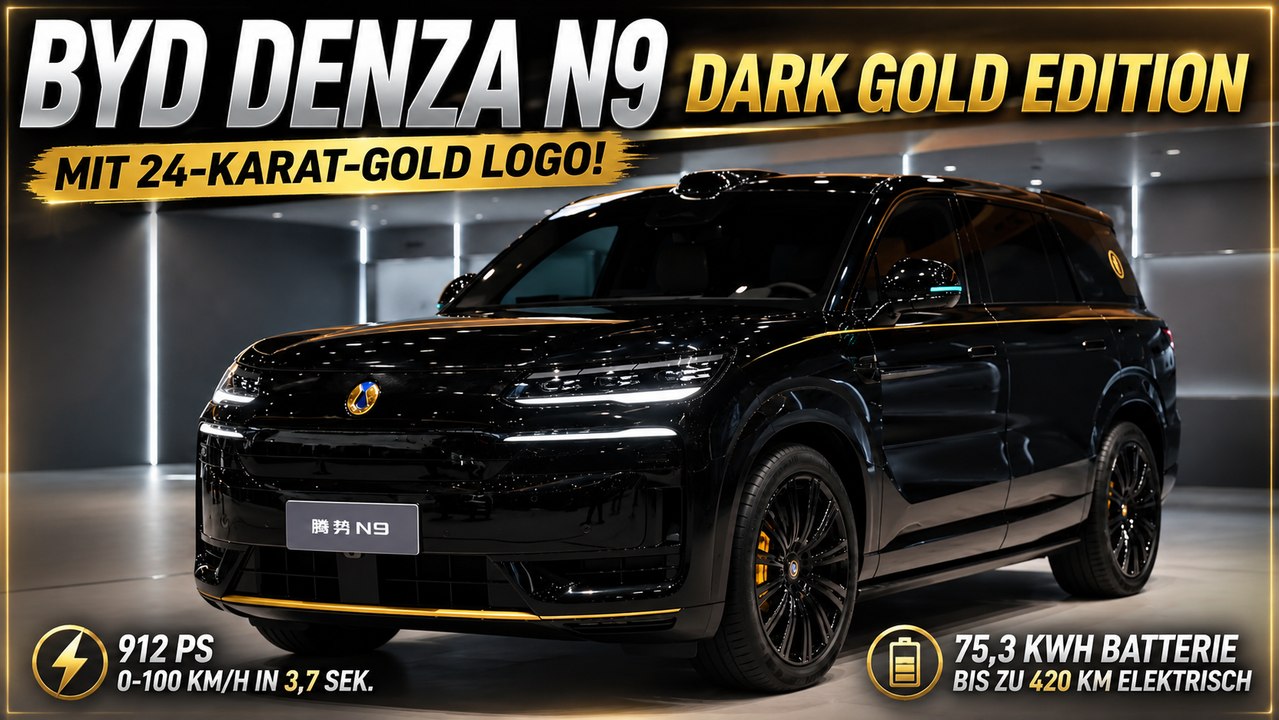 2026 BYD Denza N9: 912 PS Plug-in-Hybrid im Premium-Check