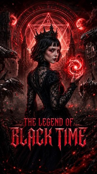 The Legend of Black Time Dark Fantasy Drama
