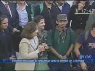 Ingrid Betancourt agradece a Colombia y Dios