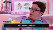 Franco Escamilla ¿se quedó dormido en un podcast?