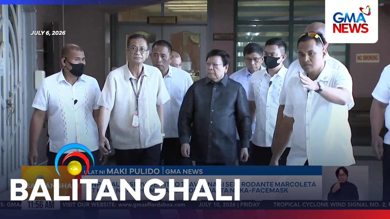 PNP Health Service - Fit to travel na si Sen. Rodante Marcoleta at kaya na rin humarap sa korte basta naka-facemask | Balitanghali