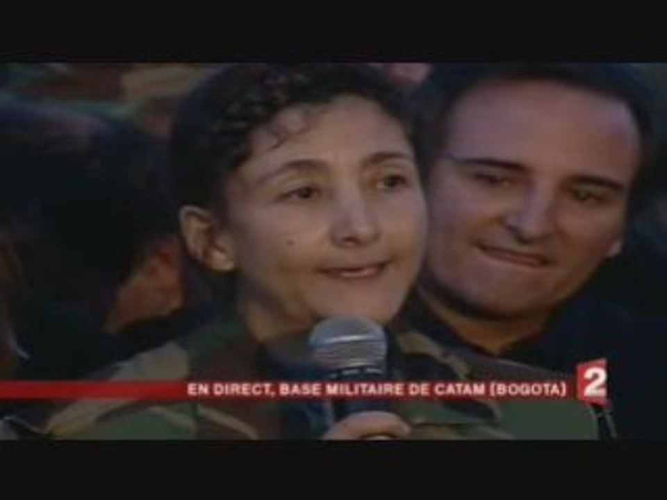 Ingrid BETANCOURT libérée