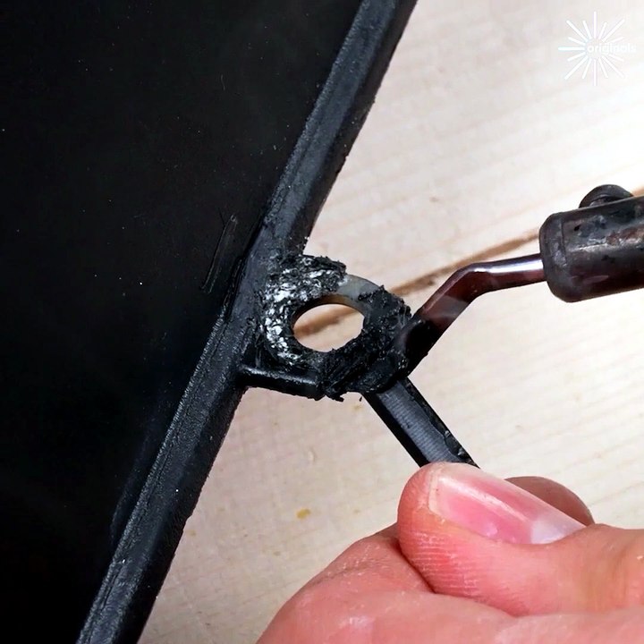 How to repair damaged plastic parts!
