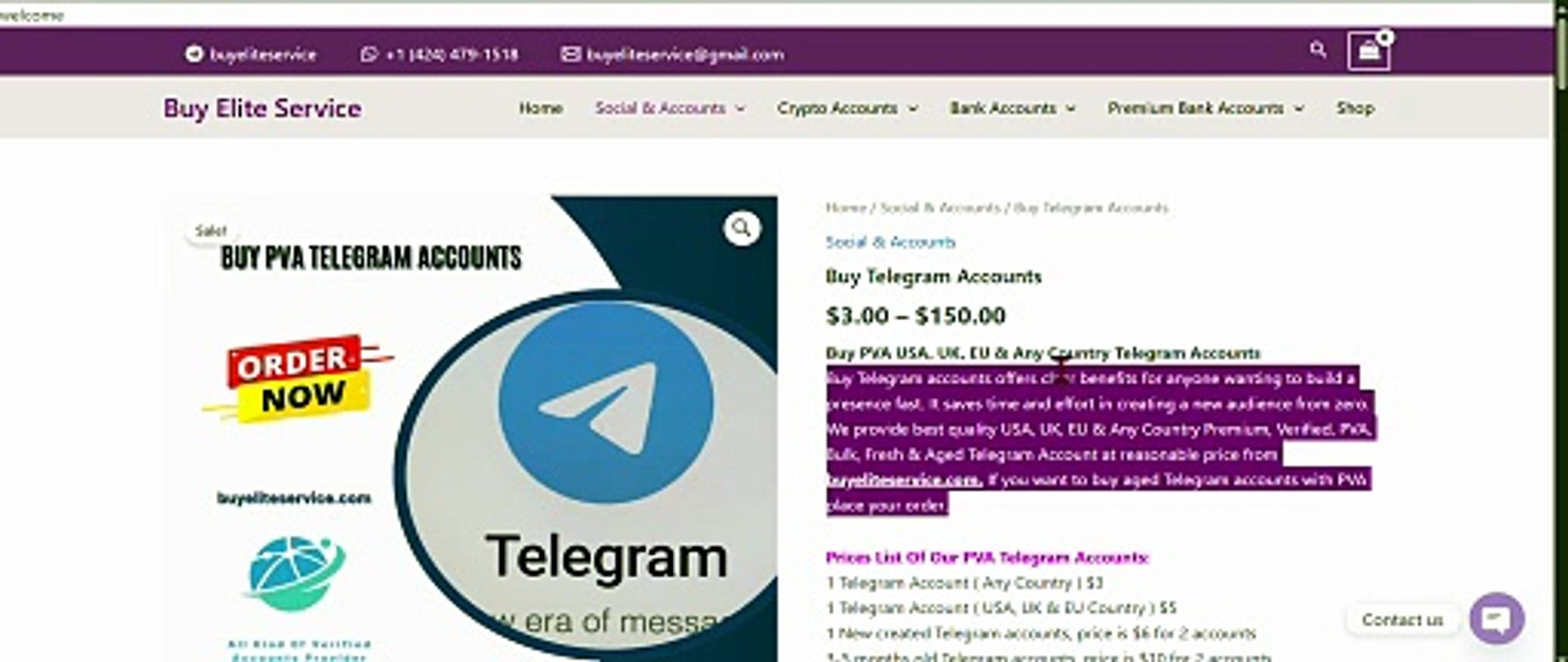 9 Reliable Places to Buy Telegram Accounts Easily