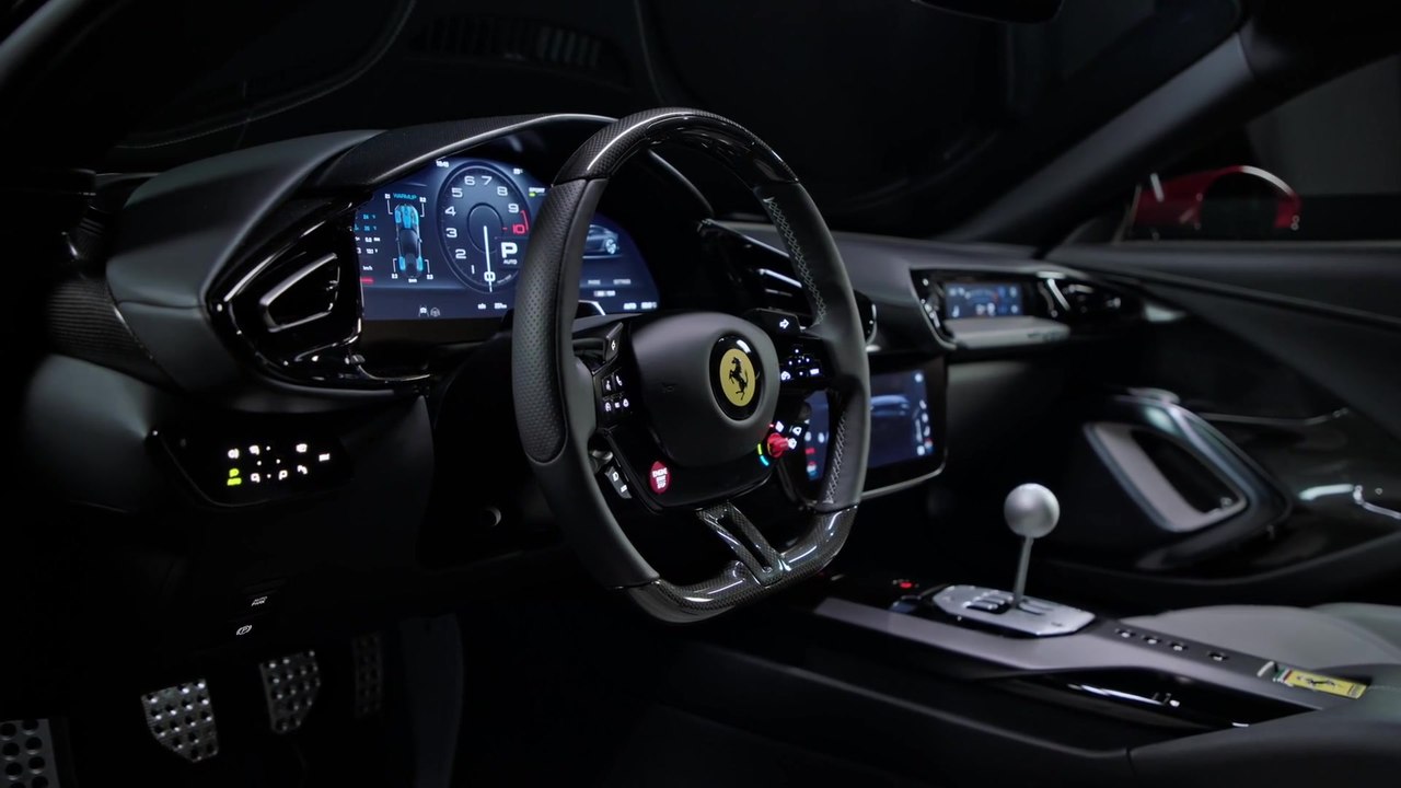 La Ferrari 12Cilindri Manuale - À l’intérieur de l’habitacle