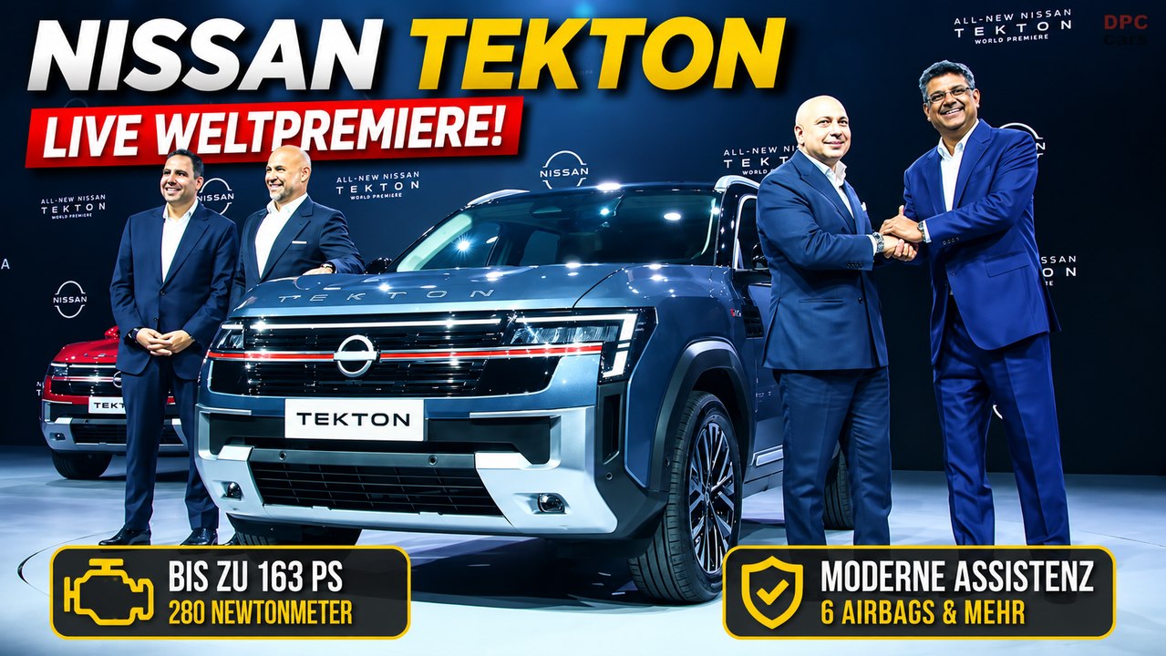 Weltpremiere Nissan Tekton: Design, Technik und Motoren des neuen C-SUV