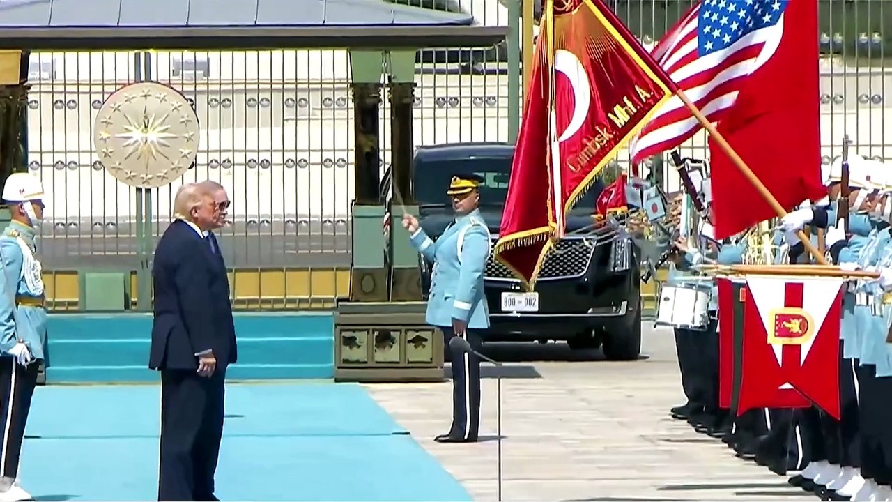 Trump Receives Epic Flyover Welcome Before NATO Summit in Turkiye