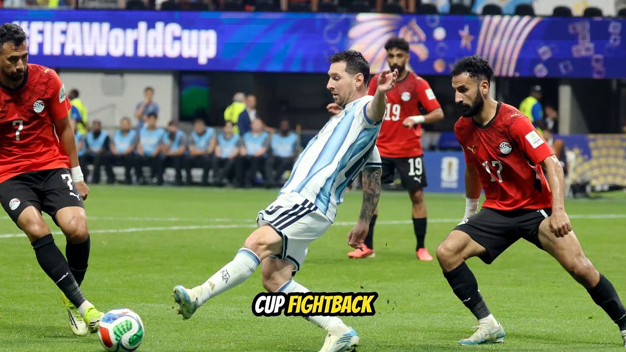 Tearful Messi inspires Argentina to stunning comeback win over Egypt