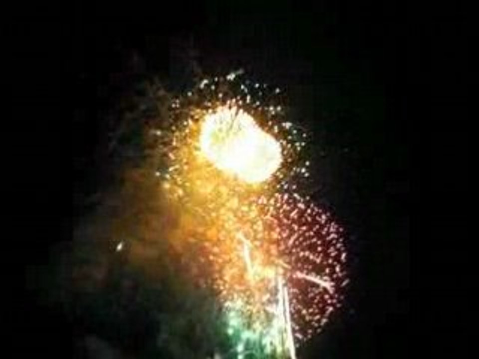 feu d'artifice toronto 1 juillet 2008