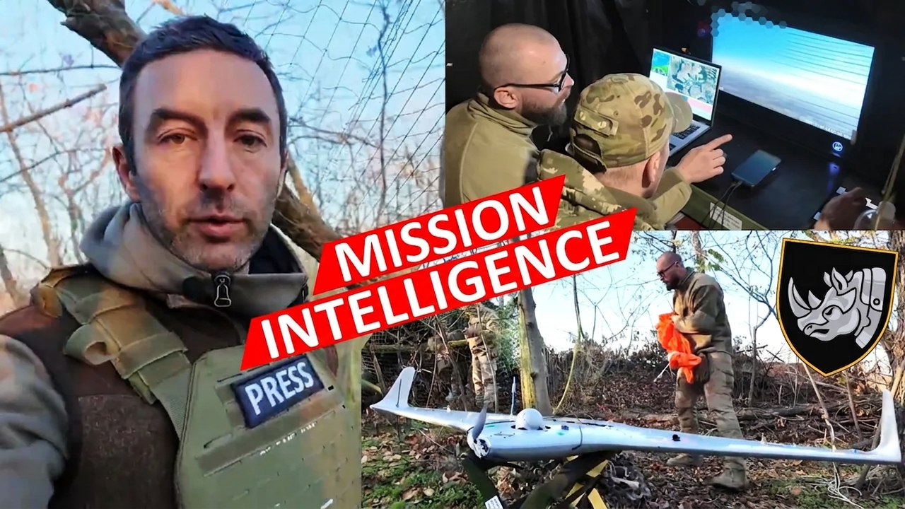 On the Front Lines in Ukraine: Taking Out Russian Positions with Recon Drones