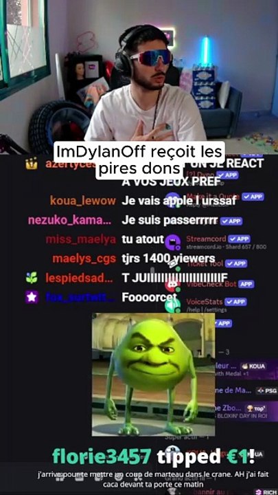 Twitch : ImDylanOff - 20h 🤣