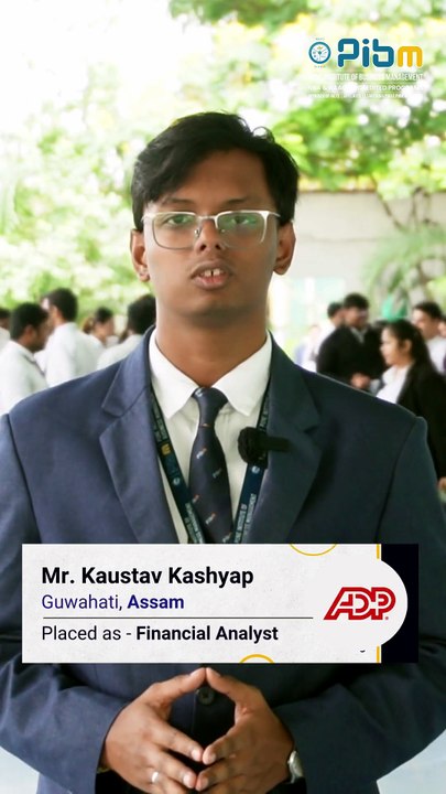 PIBM to ADP | Financial Analyst | Kaustav Kashyap | Batch 2024–26