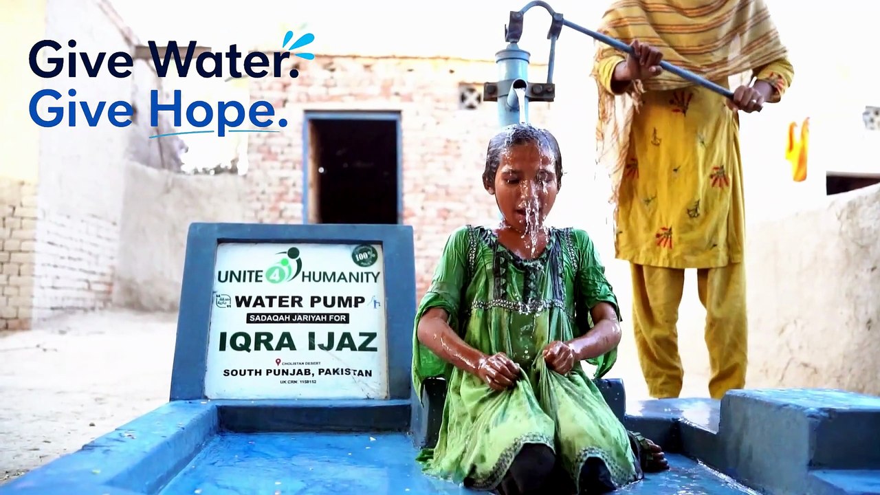 From Struggle to Hope: Clean Water for a Poor Family in Desert | U4H Water Pump Charity
