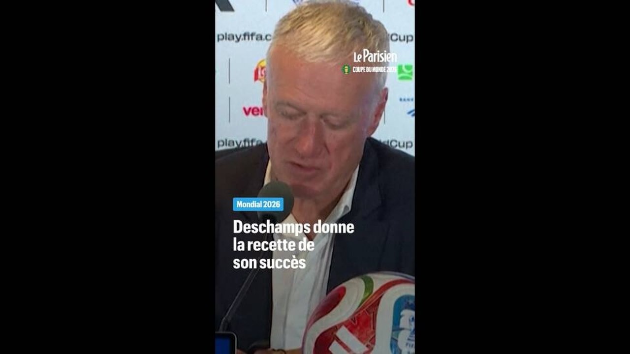Didier Deschamps : « Je ne dois pas trop mal faire les choses »