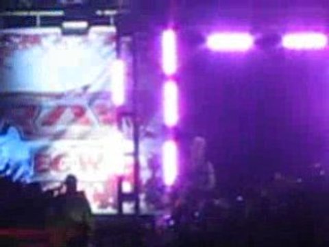Entrada Chris Jericho Arena Santiago WWE Raw 2-7-08