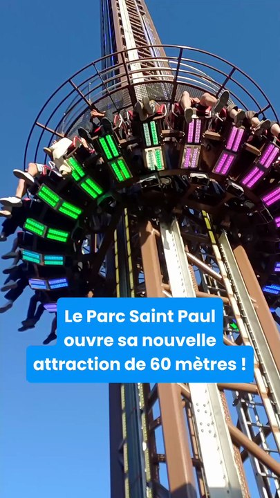 Le Parc Saint Paul inaugure sa nouvelle attraction