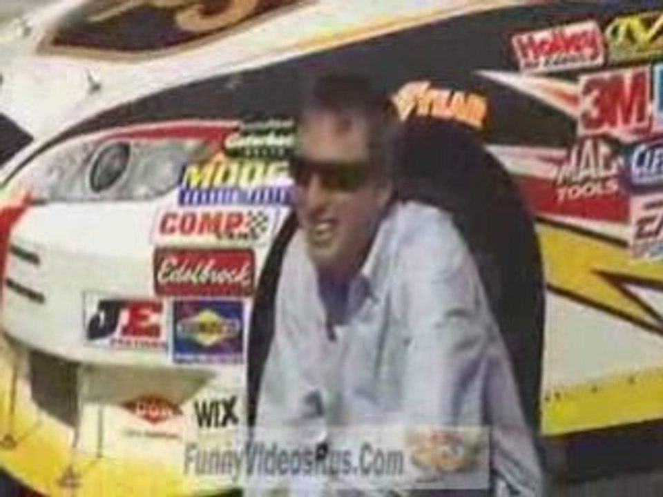 Funny Fat Nascar Guy