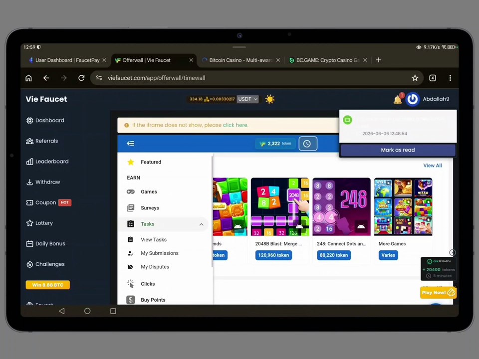 شرح مفصل لمحفظة FaucetPay | الخيار الأول للكسب...