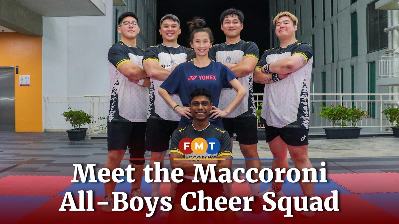 Meet Malaysia’s Maccoroni All-Boys Cheer Squad