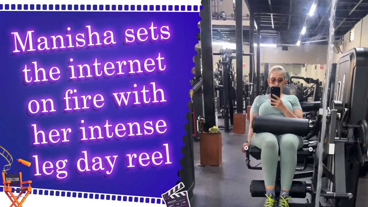 Manisha Koirala proves age is just a number with intense workout reel