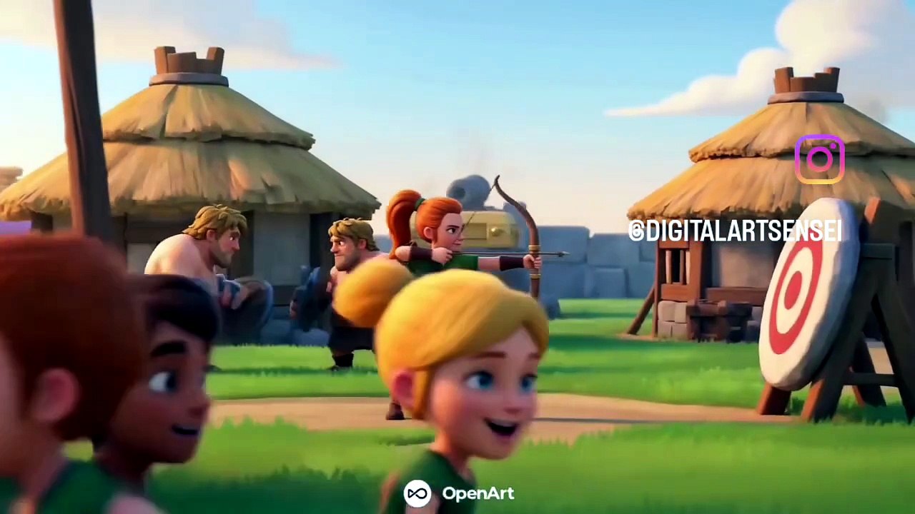 Legacy of Clans - The Ultimate Cinematic Clash Animation! ⚔️