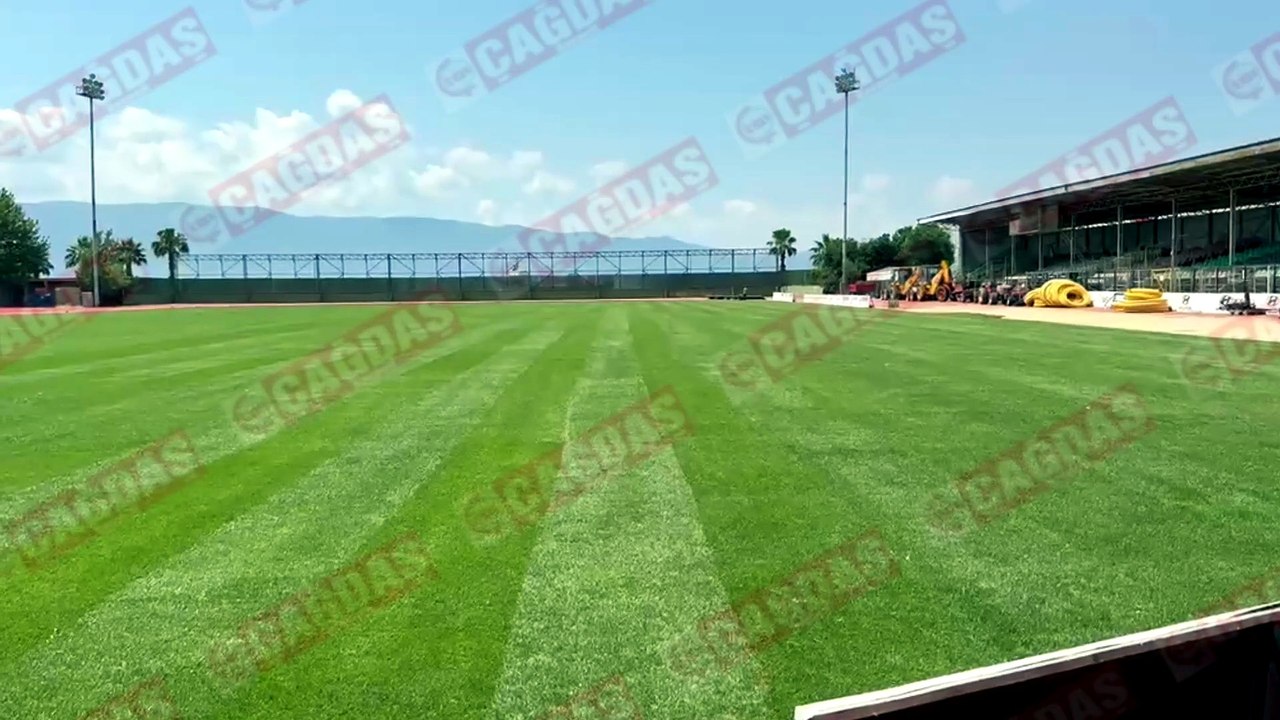 Körfez Brunga Tesisleri'nde sona gelindi: Yeni hibrit zemin Temmuz sonunda hazır!