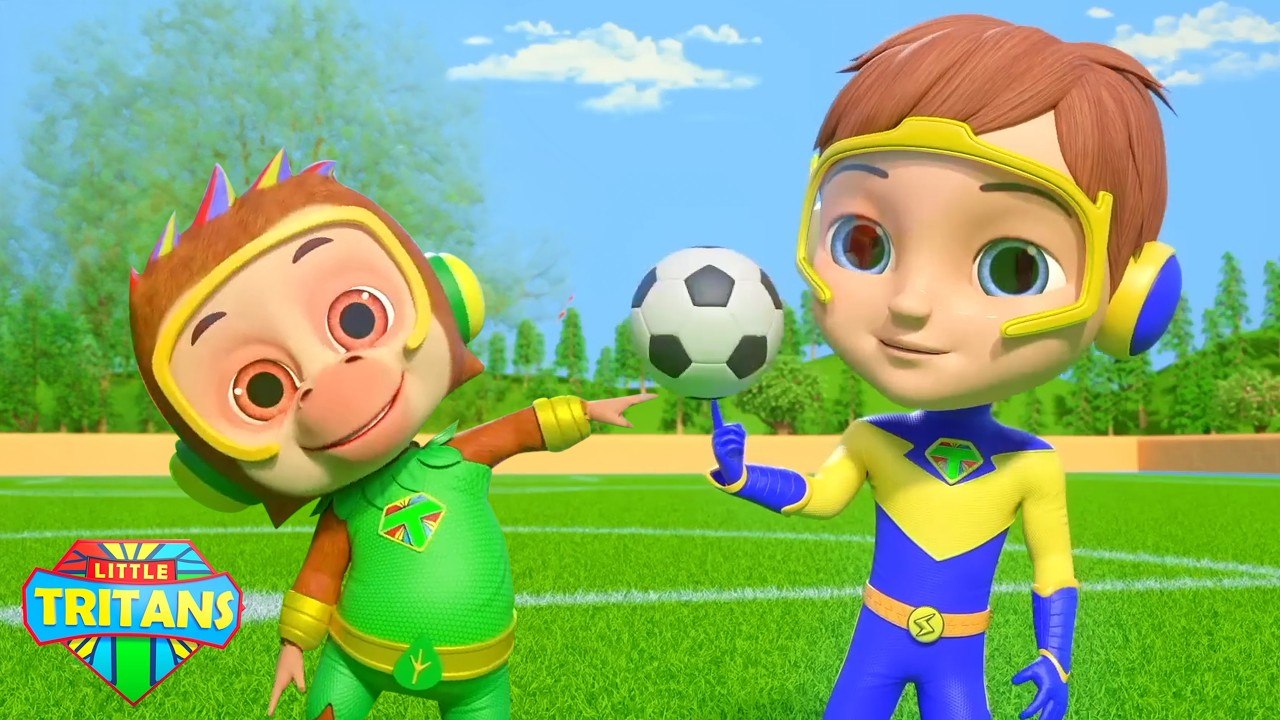 Soccer Songs By Kids TV em Português | Música Infantil Educativa | Futebol para Crianças