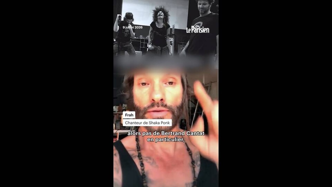 Shaka Ponk s'excuse pour son duo avec Bertrand Cantat