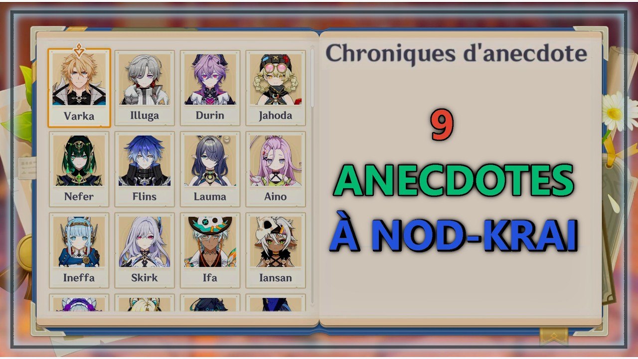 Genshin Impact FR | Chroniques d'anecdote - Partie 3 à Nod-krai - Partie 2/2