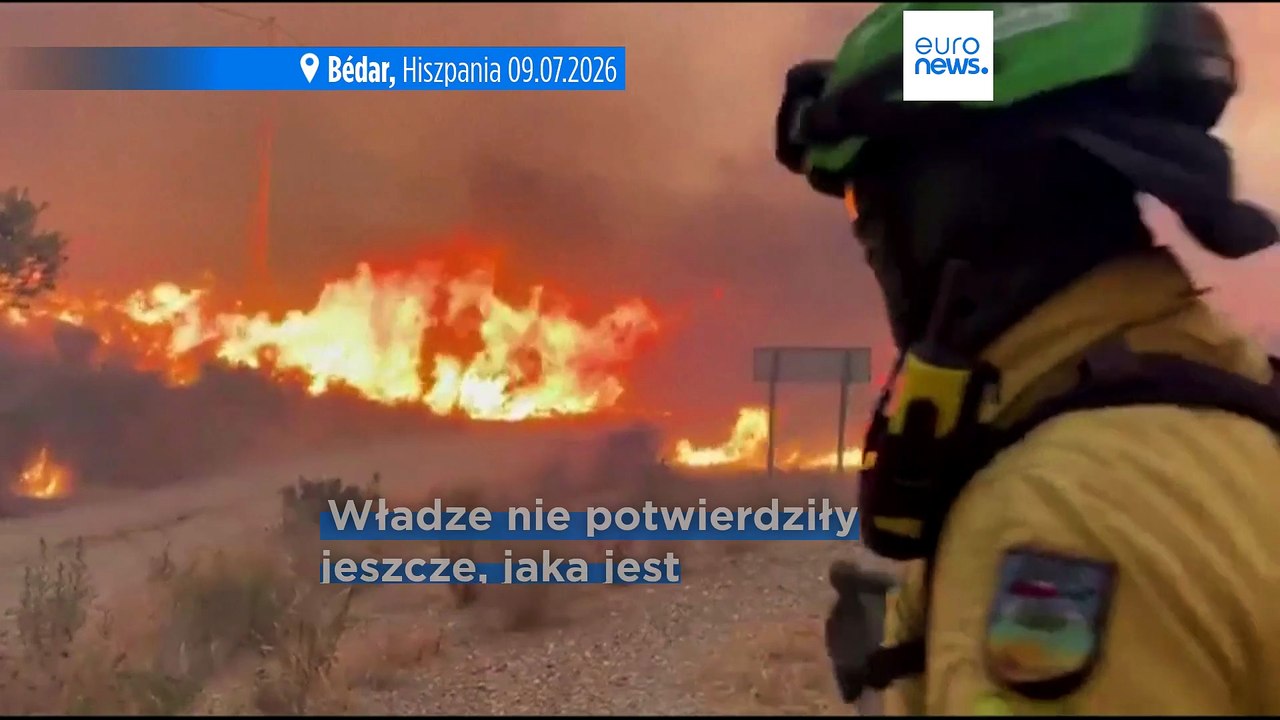 Pożary lasów pustoszą południową Hiszpanię, są ofiary śmiertelne