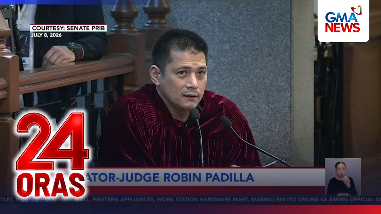 Sen.-Judge Robin Padilla, pinasaringan ang mga bumatikos sa paghahanap niya ng original video ng online press conference ni VP Duterte | 24 Oras