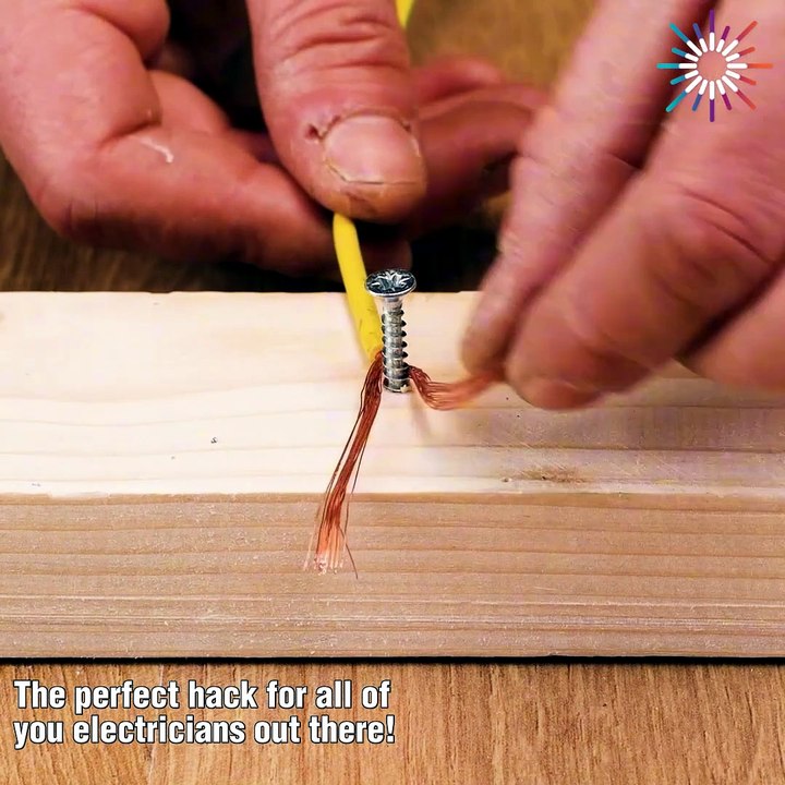 The perfect hack for all of you electricians out there!