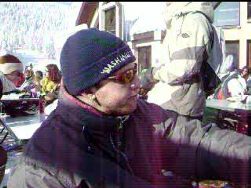 au station de ski