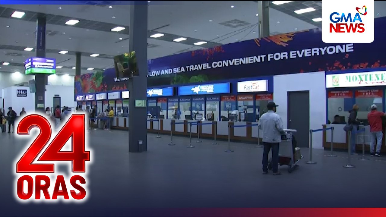 Mga biyaheng pa-Odiongan at Caticlan, kanselado sa Batangas Port | 24 Oras