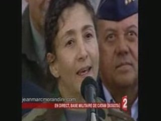 1eres images d'Ingrid Betancourt libre ! Premiere Parol