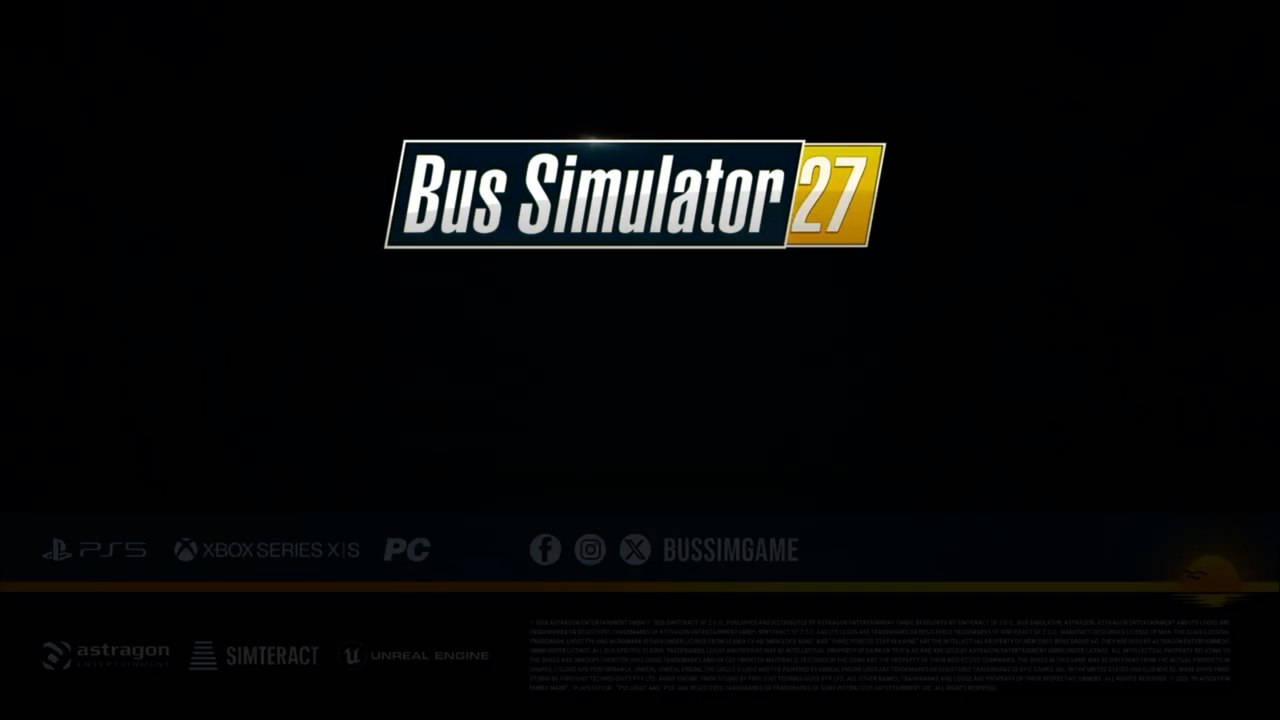 Bus Simulator 27 Official Coach Bus Reveal Trailer