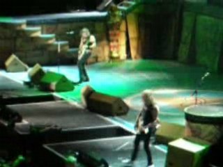 IRON MAIDEN "The Clairvoyant" Bercy mercredi 2 juillet 2008