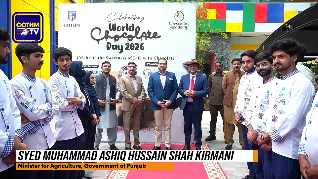 Syed Muhammad Ashiq Hussain Shah Kirmani, Minister for Agriculture, Government of Punjab Visits COTHM!