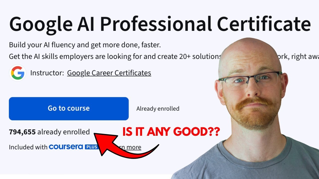 Should You Take Google's AI Certificate? My Honest Take