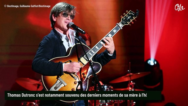 Deux ans après le départ de Françoise Hardy, son fils Thomas Dutronc dans le creux de la vague : Je suis dans une période là...