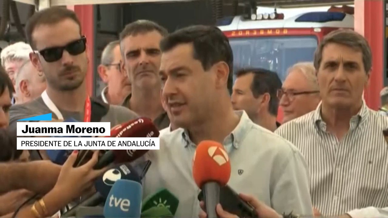 Moreno confirma 12 personas fallecidas por el incendio y 23 no localizadas