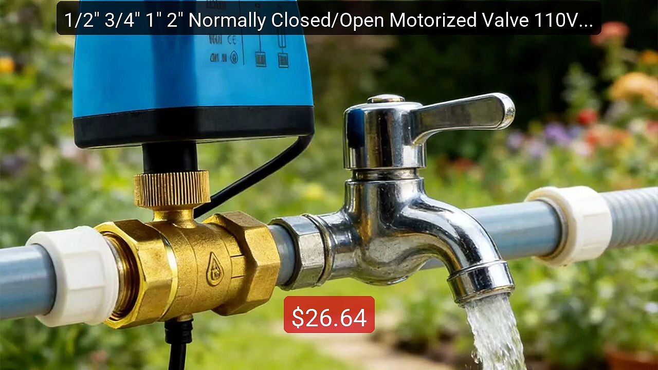 1/2" 3/4" 1" 2" Normally Closed/Open Motorized Valve 110V 220V... -- Hot Deal 2026 | Limited Offer!