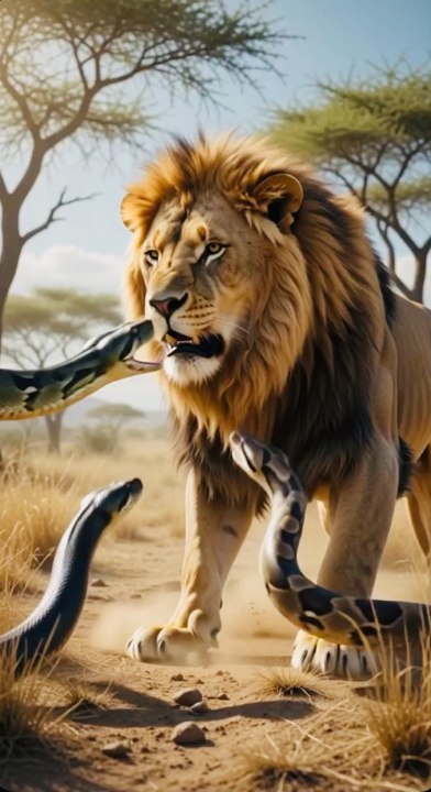 Lion vs Snake